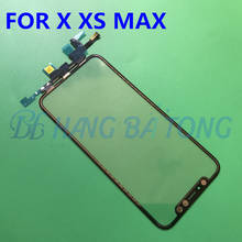 1Pcs Tested Full work Touch Screen Digitizer For Apple iPhone X xr xs max Display Front Glass Panel Sensor With Short Flex Cable 2024 - buy cheap