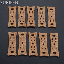 10Pcs Microfiber Leather Slingshot Pouches Pouch For Outdoor Hunting Shooting Catapults Sling Shots Bow Replacements 60*15*19mm 2024 - buy cheap