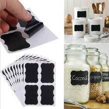 1set Chalkboard Label Kitchen Spice Organizer Stickers Jar Bottle Sticker Tags Blackboard Spice Stickers Kitchen Accessories 2024 - buy cheap