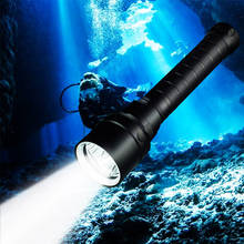 D2 Diving Flashlight Safety Dive Light Torch T6 Underwater Scuba Flashlights 100M for Under Water Sports Outdoor Cycling fishing 2024 - buy cheap
