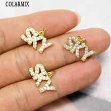 12 Pcs SKY necklace pendant Gold color zircon SKY  Jewelry pendant Handmade women accessories pendants 7312 2024 - buy cheap
