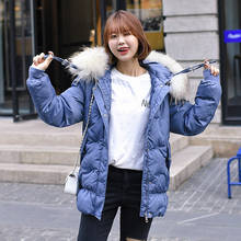 Women's Down Cotton Jacket Korean Vintage Autumn Winter Coat Women Clothes 2020 Warm Short Coat Female Parka Manteau Femme T4207 2024 - buy cheap