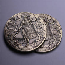Free Shipping 5pcs/lot ,NEW Armor of God High Relief Spanish Version Challenge Coin 2024 - buy cheap