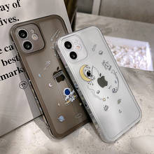 Чехол для телефона с астронавтом Вселенной для iPhone 7 8 Plus XR XS SE 2020, мягкий чехол из ТПУ для iPhone 12 11 Pro Max, защитный чехол, лучший выбор 2024 - купить недорого