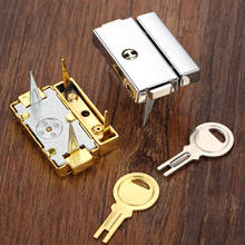 1PC Box Hasps Zinc Alloy Lock Toggle Catch Latches for Jewelry Suitcase Buckle Clip Clasp Vintage Hardware Silver 33*25mm 2024 - buy cheap