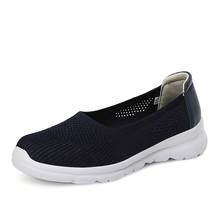 women shoes 2020 spring fashion flats mesh casual lady sneakers soft women platform breathable shoes slip-on knitting sneakers 2024 - buy cheap