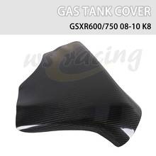 Motorcycle Black Carbon Fiber Gas Cap Tank Cover Guard Protection For SUZUKI GSXR 600 GSXR 750 2008 2009 2010 2024 - buy cheap