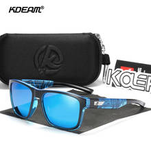 KDEAM-gafas de sol polarizadas de alta calidad para hombre, lentes de sol masculinas de estilo deportivo, ligeras, con montura UV400, N63 2024 - compra barato