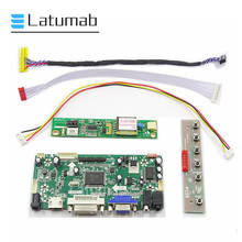 Placa de controladora latumab, 14.1 polegadas, com tela lcd 1280x800, matriz dvi + vga + hdmi, placa de driver compatível 2024 - compre barato