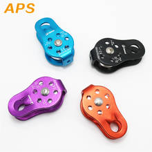 Lifting Rope Pulley Roller Outdoor Climbing Wheels Single Fixed Pulley Caving Exploration Cross Rescue Equipment Accessories 2024 - buy cheap