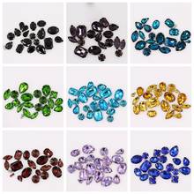 20PCS/PACK Glitter Crystal Sew On Rhinestone With Claw Diy Colorful Dress Stones Mix Shape Glass Rhinestones For Clothing 2024 - buy cheap