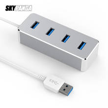 4-port Aluminum Alloy USB 3.0 HUB 5Gbps Super Speed USB HUB OTG Connector DC 5V2A Charging Splitter For Multi-USB Desktop Laptop 2024 - buy cheap