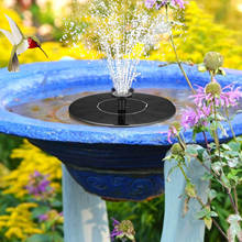 Fonte de água para decoração de jardim, flutuante solar, painel solar, bomba de água para decoração de jardim 2024 - compre barato