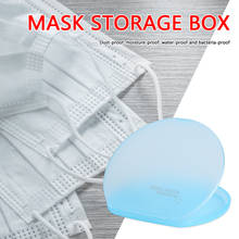 Portable Storage Bag PP Plastic Sheet Dustproof Face Cover Storage Folder Box Pill Organizer Case Mask Holder Clip 2024 - buy cheap