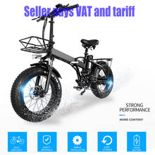 Cmacewheel-bicicleta eléctrica plegable de iones de litio, 20 pulgadas, velocidad Variable, 48v/15ah, 500w, viaje, Gw20, Polonia 2024 - compra barato