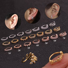 1pcs Fake Nose Ring Lip Hoop Septum Rings Stainless Steel Nose Piercing Fake Piercing Oreja Pircing Jewelry 2024 - buy cheap