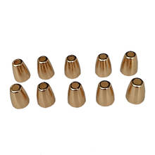 10pcs Metal Cord Ends Bell Stopper Lock Toggle Clip for Paracord Bag Shoes Jewelry Making DIY Supplies 2024 - buy cheap