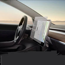 Автомобильная навигация Сенсорный экран Закаленное стекло протектор центр управления Сенсорный экран Защитная пленка для Tesla модель 3 S X аксессуары 2024 - купить недорого