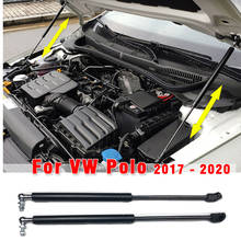 For VW Polo 2017 - 2020 AW MK6 2Pcs Car Front Engine Cover Bonnet Hood Shock Lift Struts Bar Support Rod Arm Gas Spring 2024 - buy cheap