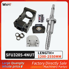 Ball screw SFU3205 + nut-4+ HM25-110 / 25-130 (cast iron) + BF25 + coupling XB40 * 65 + DSG32H, L = 1200MM-2550MM 2024 - buy cheap