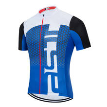 2020 RCC cielo azul secado rápido Ciclismo Jersey manga corta Pro Bike camisas Ropa Ciclismo para hombre verano profesional bicicleta Top Maillot 2024 - compra barato