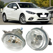 Roavia туман светильник с лампой для Mazda 3 Mazda 5 6 Axela CX-7 CX-5 переднего бампера Туман светильник вождения Lampr подвесные Бег светильник противотуманного фонаря 2024 - купить недорого