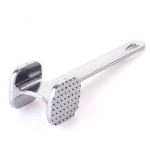 Ablandador de carne de dos lados, 19,5 cm, martillo de aluminio, mazo de carne, pollo, accesorios de cocina 2024 - compra barato