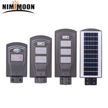 Lâmpada de parede de led, 20/40/60w, área externa, ip65, luz solar, radar, movimento + controle de luz inteligente, lâmpada de inundação com sensor solar 2024 - compre barato