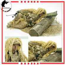 Bonecos militares em escala de 1/6, conjunto de bonecas de 30cm, super flexível, móveis, boneca do deserto atirador de elite, soldado, brinquedos modelo de pvc, abs 2024 - compre barato