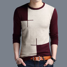 Pullover Men New Fashion Spring Mens Sweater Pullovers Vintage Sweater Cotton Knitted Sweater Jumpers Thin Male Knitwear 2024 - buy cheap