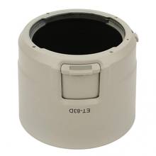 Многофункциональная бленда объектива камеры для Canon ET-83D белая пластиковая бленда объектива для Canon EF 100-400 мм f/4,5-5.6L IS II USM 2024 - купить недорого