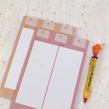 50Sheets/Lot Kawaii Korean INS Cute Bear A5 Grid Memo Pad N Times Sticky Notes Portable Notepad School Office Supply 2024 - buy cheap