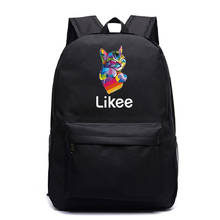 LIKEE backpack for Teenage boys girls Backpack Likee Live Luminous backpack boys Girls Back to school gift Backpack Kids Mochila 2024 - buy cheap