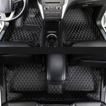 lsrtw2017 leather car interior floor mats for lincoln mkc 2014 2015 2016 2017 2018 2019 auto foot carpet rug accessories mat 2024 - buy cheap