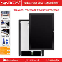 Pantalla LCD táctil Original para Lenovo Tab 5 Plus Tab M10, TB-X605L, TB-X605, montaje de digitalizador de pantalla, piezas de repuesto para Tablet PC 2024 - compra barato