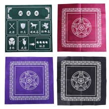 Board Game Textiles Tarot Non-woven Table Cover Playing Cards Pentacle Tarot Game Textiles Table Cloth Dropshipping 2024 - buy cheap