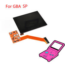 Highlight IPS LCD Screen for GBA SP AGS-101 AGS-001 Game Console Replacement LCD Screen 5-level Brightness Adjustable 2024 - buy cheap