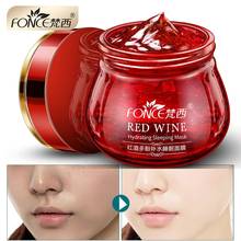Korean Red Wine Essence Sleeping Facial Mask Whitening Cream Moisturizing Gel Night Cream Aging Nutrition Brighten Face 100g 2024 - buy cheap