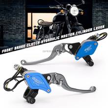 Motorcycle Universal 22mm Hydraulic Clutch Lever Front Brake Clutch Hydraulic Master Cylinder Lever For BMW Honda Suzuki KTM 2024 - купить недорого