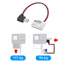 FEICHAO-Cable de carga tipo C para Cámara de Acción GoPro Hero 6/7/8, accesorio para Dron de carreras, FPV 2024 - compra barato