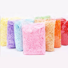 Confeti triturado de rafia, Material de relleno para caja de regalo de Navidad, decoración del hogar, fiesta de boda, 10g por bolsa 2024 - compra barato