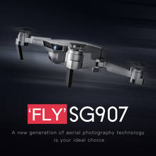 Gps-дрон SG907, Wi-Fi, FPV 1080P, 4K HD, двойная камера, оптический поток, позиционирование, Радиоуправляемый вертолет, четыре оси, Дрон, подарок для фотосъемки 2024 - купить недорого