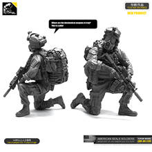 Yufan Model  1/35 Figure  Resin Soldier  Of Us Seals Model Kit Unmounted LOO-04 2024 - buy cheap