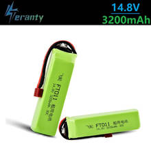 14.8 v Lipo Battery For FT010 FT011 RC boat 4s 14.8V 3200mah RC BATTERY RC Helicopter Airplanes Car Quadcopter parts 803496 2024 - buy cheap