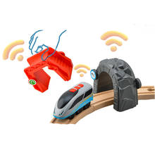 3pcs Smart Train Set Diecast Intelligent Kids Train Toys Compatible for Wooden Track The Train Electric Toys for Children 2024 - buy cheap