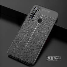 For Xiaomi Redmi Note 8TCase Luxury Leather texture Soft Silicone Protective back cover case for xiaomi redmi note8t shell 2024 - buy cheap