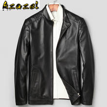 Azazel Men's Leather Jacket Spring Autumn Genuine Sheepskin Leather Jacket Men Casual Leather Coats and Jackets 31J3865 KJ2409 2024 - buy cheap