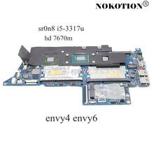 Nokotion-placa mãe para computador, laptop, hp invy4, invy6 2000-001, qau30, placa principal, sr0n8 2024 - compre barato