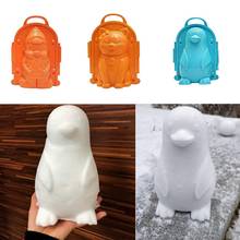 Gato urso pinguim papai noel em forma de inverno neve molde snowball maker clipe crianças ao ar livre areia molde ferramenta brinquedo criativo 2024 - compre barato