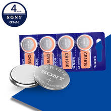 Pilas de botón CR1616 para Sony 100% Original cr 1616 3V, batería de litio DL1616 ECR1616 LM1616 5021LC, 4 unids/lote 2024 - compra barato